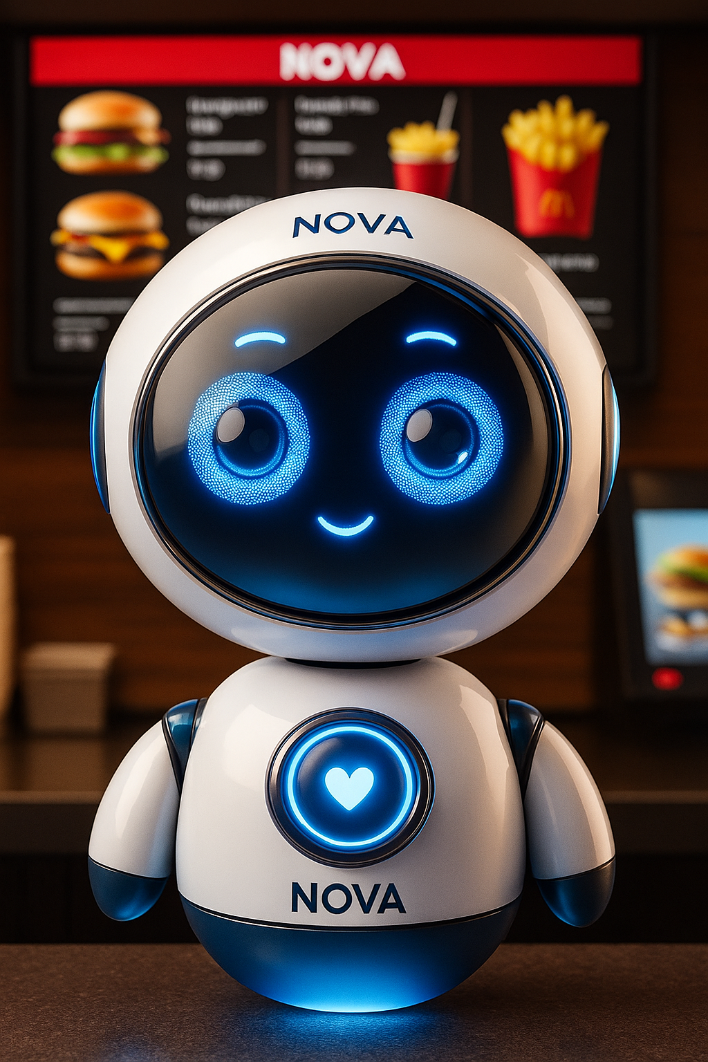 Asistente Nova en ambiente de servicio al cliente